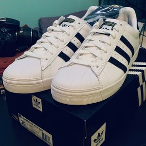 Brand New Superstar Vulc Adv Shoe Black